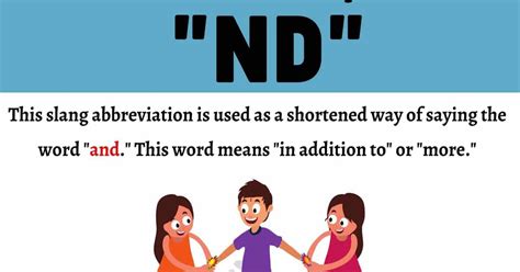 nd full form in chat|nd meaning in slang.